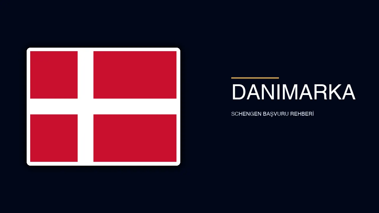 Destinationsansicht, die den Dänemark Visa Guide darstellt